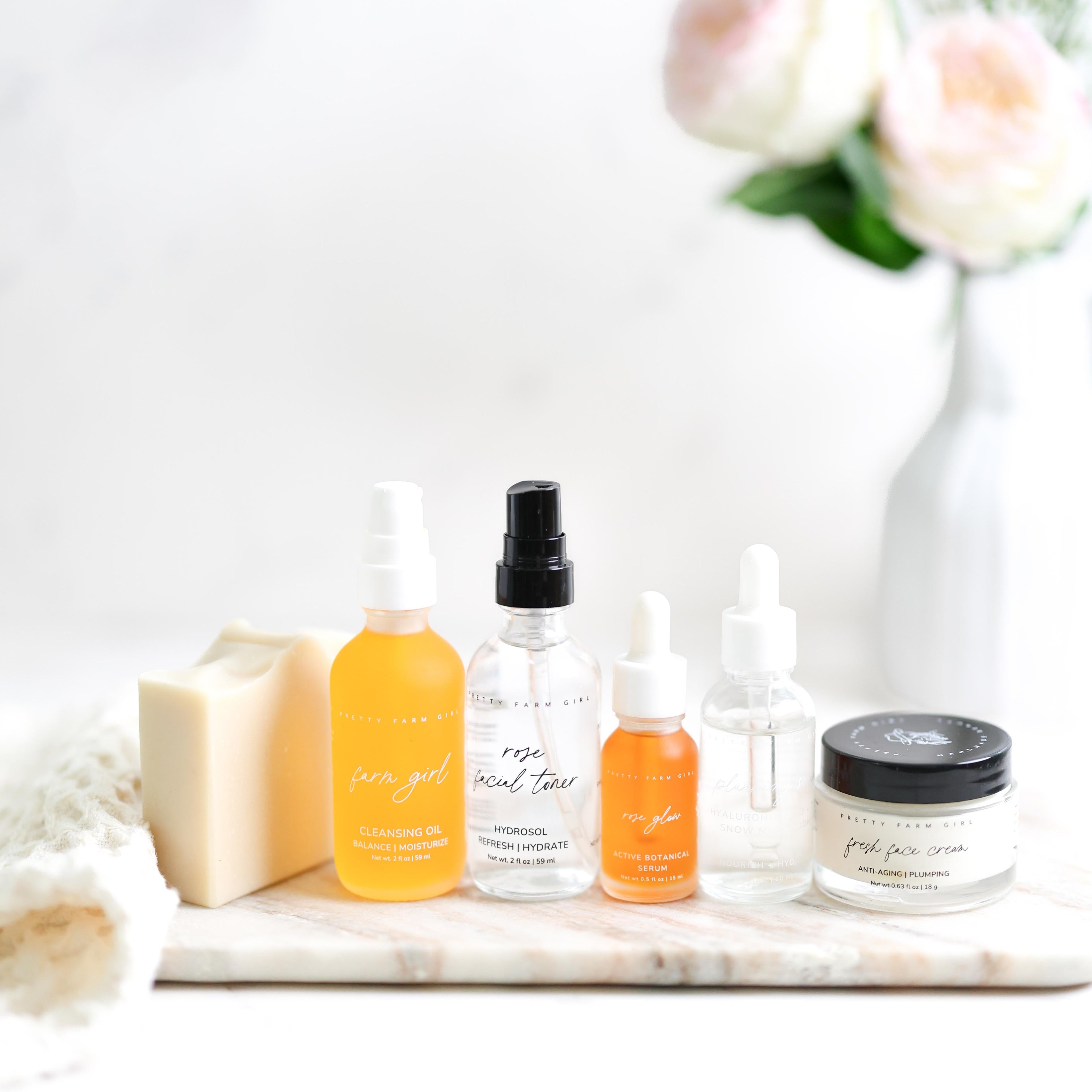 Anti-Aging Skincare Routine Essentials Kit